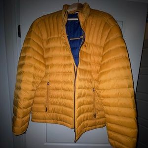 Men's Down Quilted Packable Logo Jacket